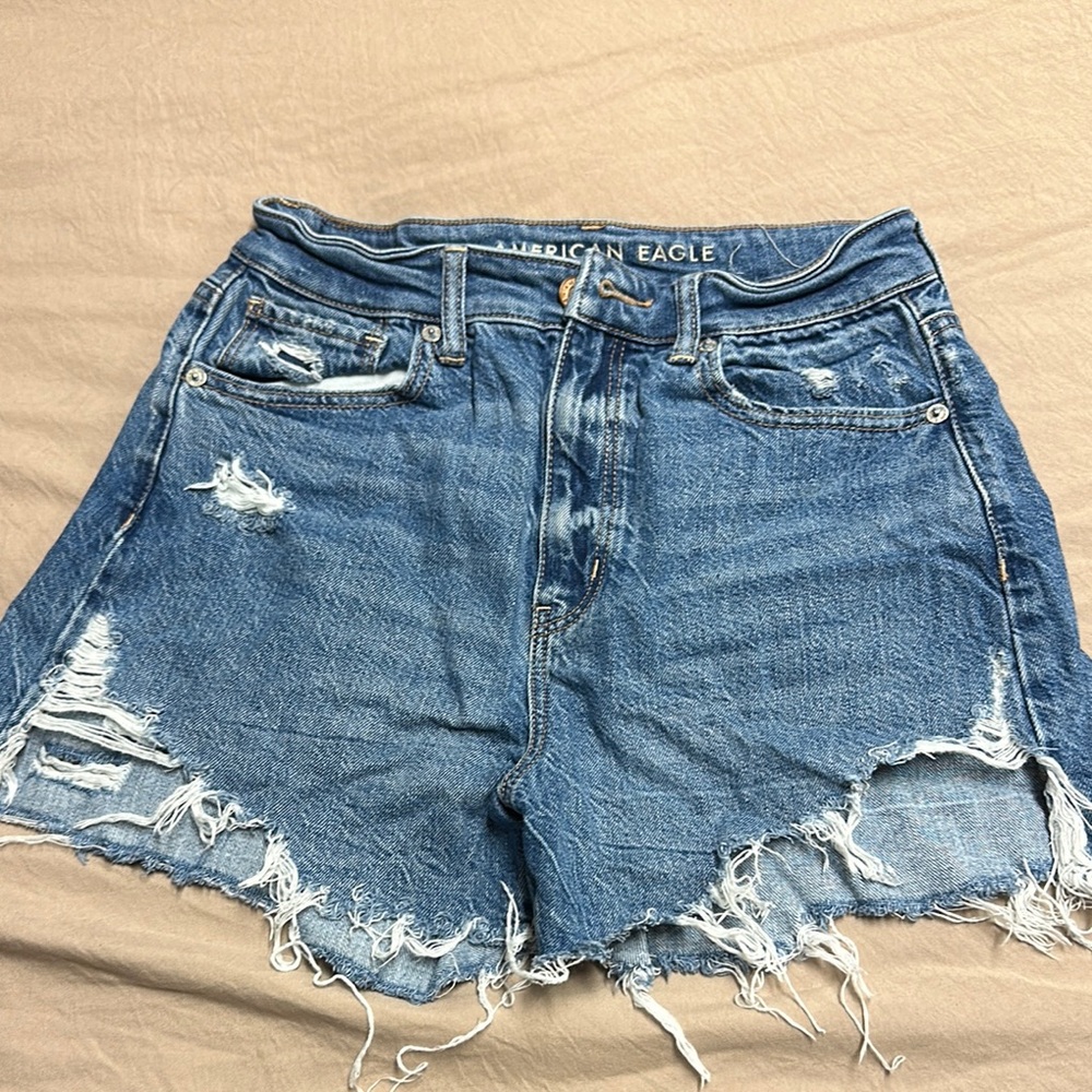 American Eagle Distressed Denim Shorts